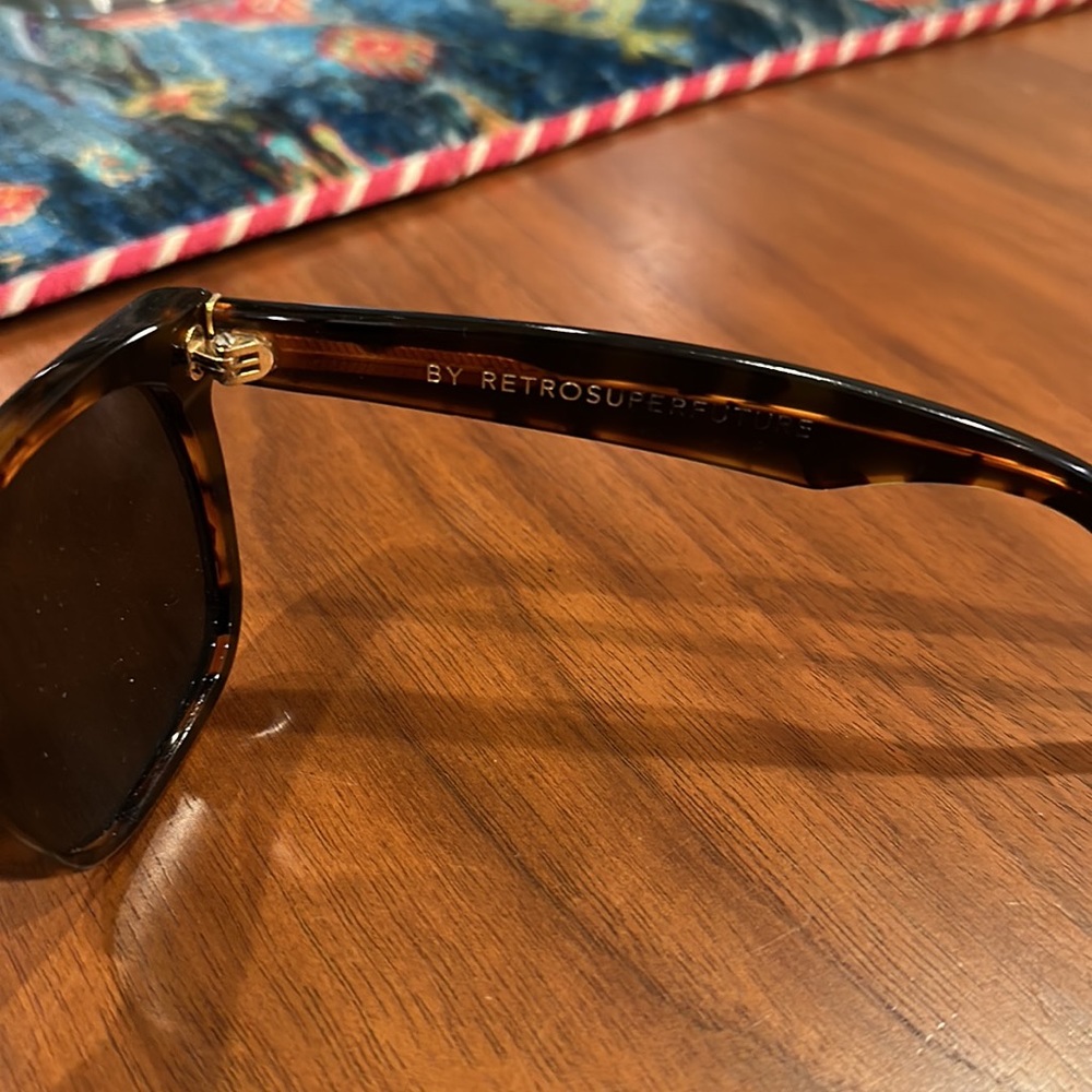 Retrosuperfuture Sunglasses. Tortoise Shell. Slim… - image 5